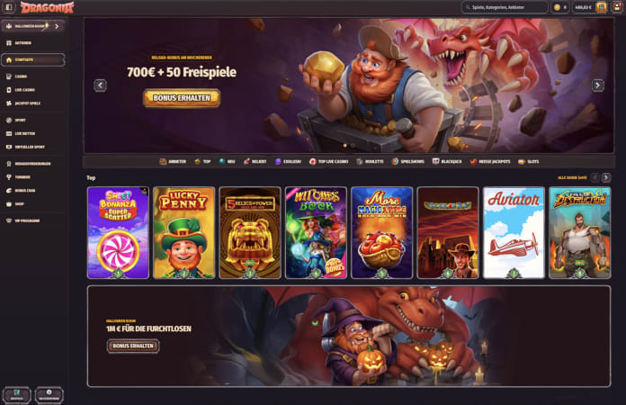 Dragonia online casino